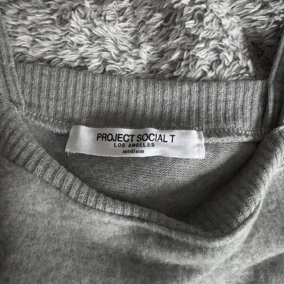 Project Social T | NWOT Dreamscape Cozy Tank Gray Size Medium - Picture 5 of 6